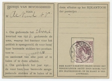 Em. Bontkraag Postbuskaartje Schiedam 1926