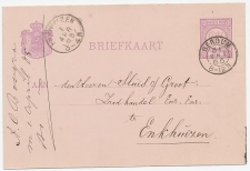 Kleinrondstempel Bergum1885