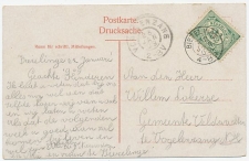 Kleinrondstempel Biezelinge 1909