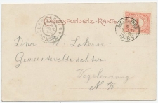 Kleinrondstempel Biezelinge 1908