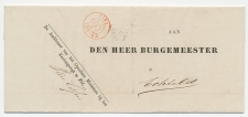 Tweeletterstempel Tiel 1867