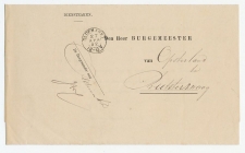 Kleinrondstempel Oldemarkt 1892