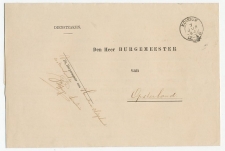 Kleinrondstempel Koudum 1894