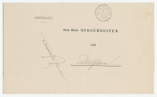 Kleinrondstempel Nieuw - Leuzen 1895