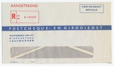 Postcheque en Girodienst  - Aangetekend Leeuwarden