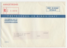 Postcheque en Girodienst  - Aangetekend Leeuwarden