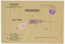 Em. Duif Dienst Antwoordenvelop Aangetekend Roermond 1942