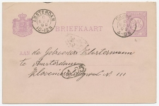 Kleinrondstempel  Drunen 1890