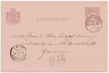 Kleinrondstempel  Grootegast 1894