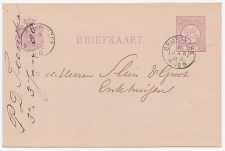 Kleinrondstempel  Grijpskerk 1888