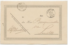 Kleinrondstempel  Heukelum 1891