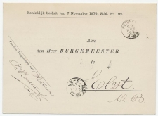 Kleinrondstempel  Heteren 1895