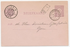 Kleinrondstempel  Krabbendijke 1895