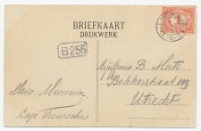 Kleinrondstempel  Lage Vuursche 1917