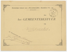 Kleinrondstempel  Midwoud 1892