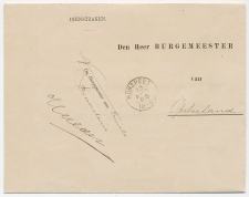 Kleinrondstempel  Nunspeet 1888