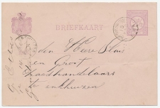 Kleinrondstempel  Nibbikswoud 1891