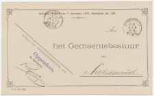 Kleinrondstempel  Opperdoes 1888