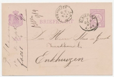 Kleinrondstempel  O: Niedorp 1891