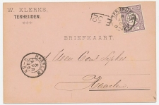 Kleinrondstempel  Terheijden 1896