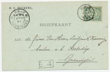 Kleinrondstempel  Ulrum 1901