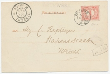 Kleinrondstempel  Volendam 1902