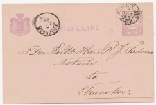 Kleinrondstempel  Veenhuizen (Dr:) 1886