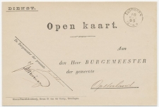 Kleinrondstempel  Zuidhorn 1895