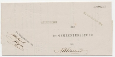 Naamstempel Abbekerk - Wognum - Bennebroek 1883