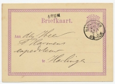 Naamstempel Arum 1877