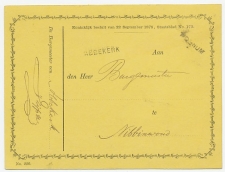 Naamstempel Abbekerk - Wognum 1887