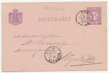 Naamstempel Berchem 1883