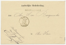 Naamstempel Gramsbergen 1890