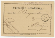 Naamstempel Gasselter - Nijeveen 1880