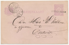 Naamstempel Giessendam 1889