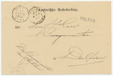 Naamstempel Holten 1885
