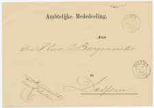 Naamstempel Holten 1888