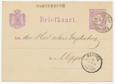 Naamstempel Hardenberg 1880