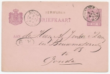 Naamstempel Herwijnen 1882