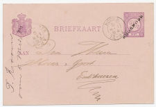 Naamstempel Hoogwoud 1884