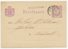 Naamstempel Kinderdijk 1881