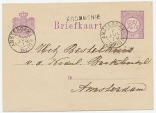 Naamstempel Krommenie 1879