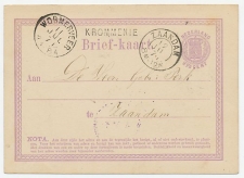 Naamstempel Krommenie 1871