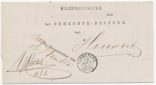 Naamstempel Middenbeemster 1882