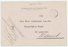 Naamstempel Maasbommel 1884