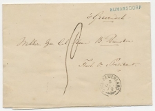 Naamstempel Numansdorp 1870