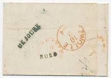 Naamstempel Norg - De Joure 1864