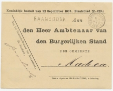 Naamstempel Raamsdonk 1878