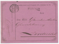 Naamstempel Streefkerk 1877