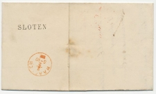 Naamstempel Sloten 1862